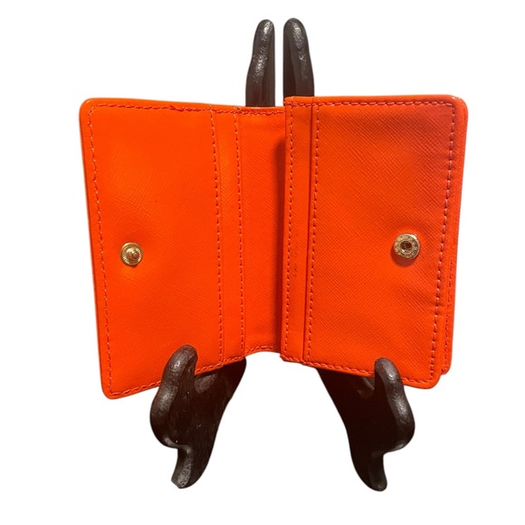 Tory Burch Orange Card Holder - Picture 3 of 11